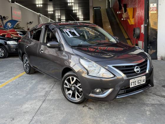 NISSAN VERSA 1.6 16V FLEX SL 4P MANUAL NISSAN VERSA 1.6 16V FLEX SL 4P MANUAL